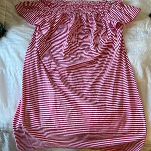 Womens vineyard vines off the shoulder summer casual dress size medium